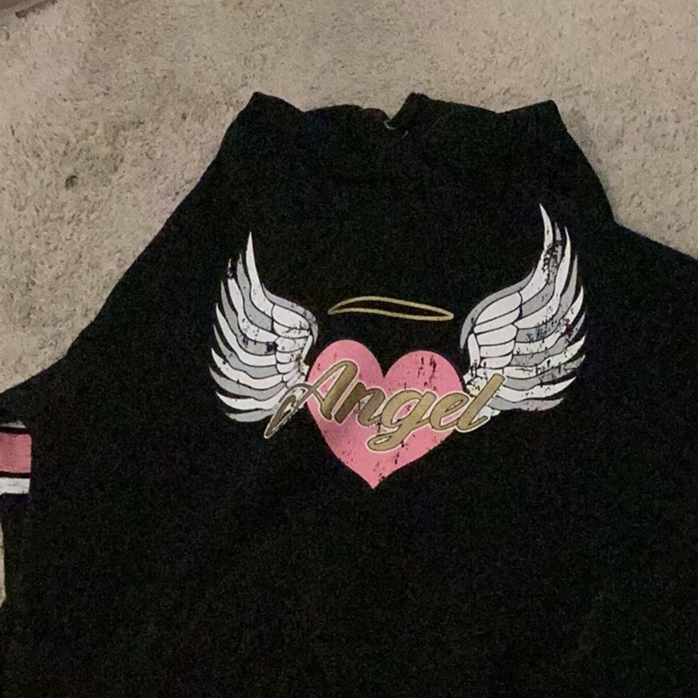 Black Angel women’s hoodie